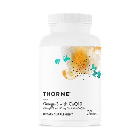 Omega 3 + Coenzyme Q10 90 Capsule, Thorne Research